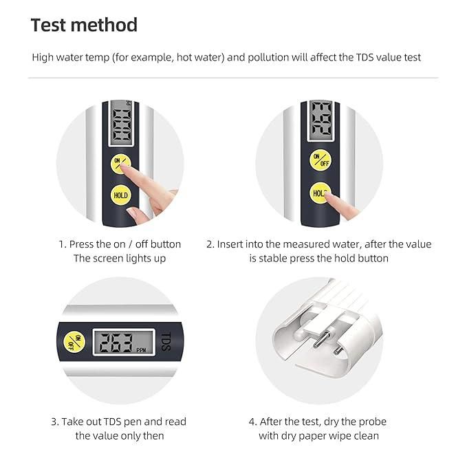 Water TDS Meter Tester